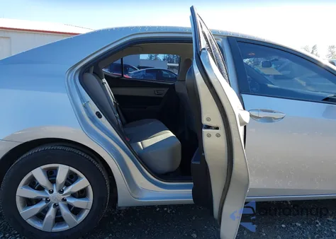 2015 Toyota Corolla Le from USA, damaged, VIN 2T1BURHE7FC352718